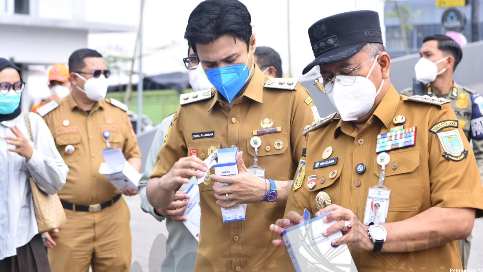 Pemkot Jambi sebar 5.000 masker tekan risiko ISPA
