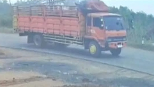 Mobil pelaku tabrak lari yang terekam CCTV