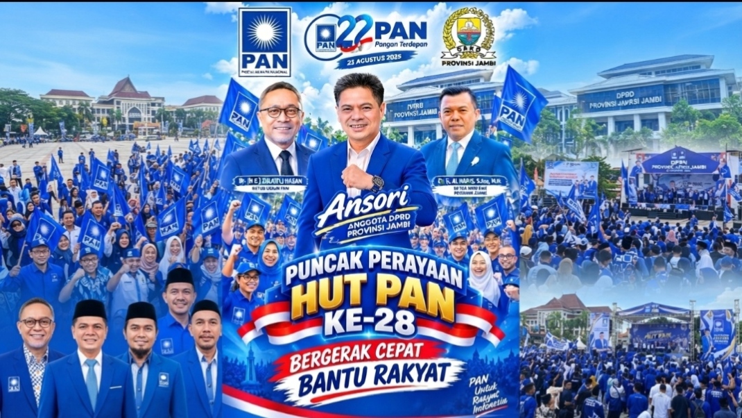 Ucapan Ansori di HUT ke-28 PAN