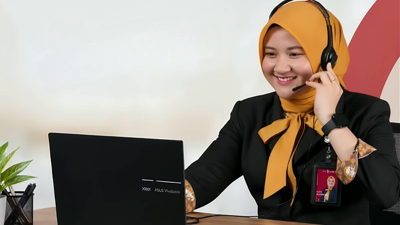 Ilustrasi pelayanan di Bank