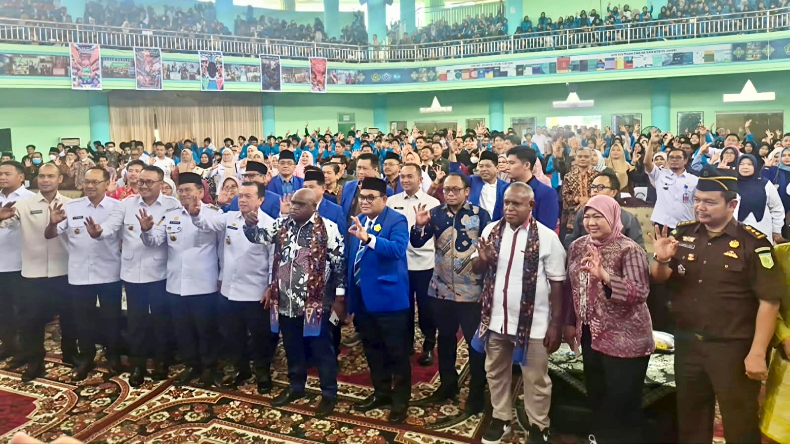 Menteri HAM Natalius Pigai di UIN Jambi