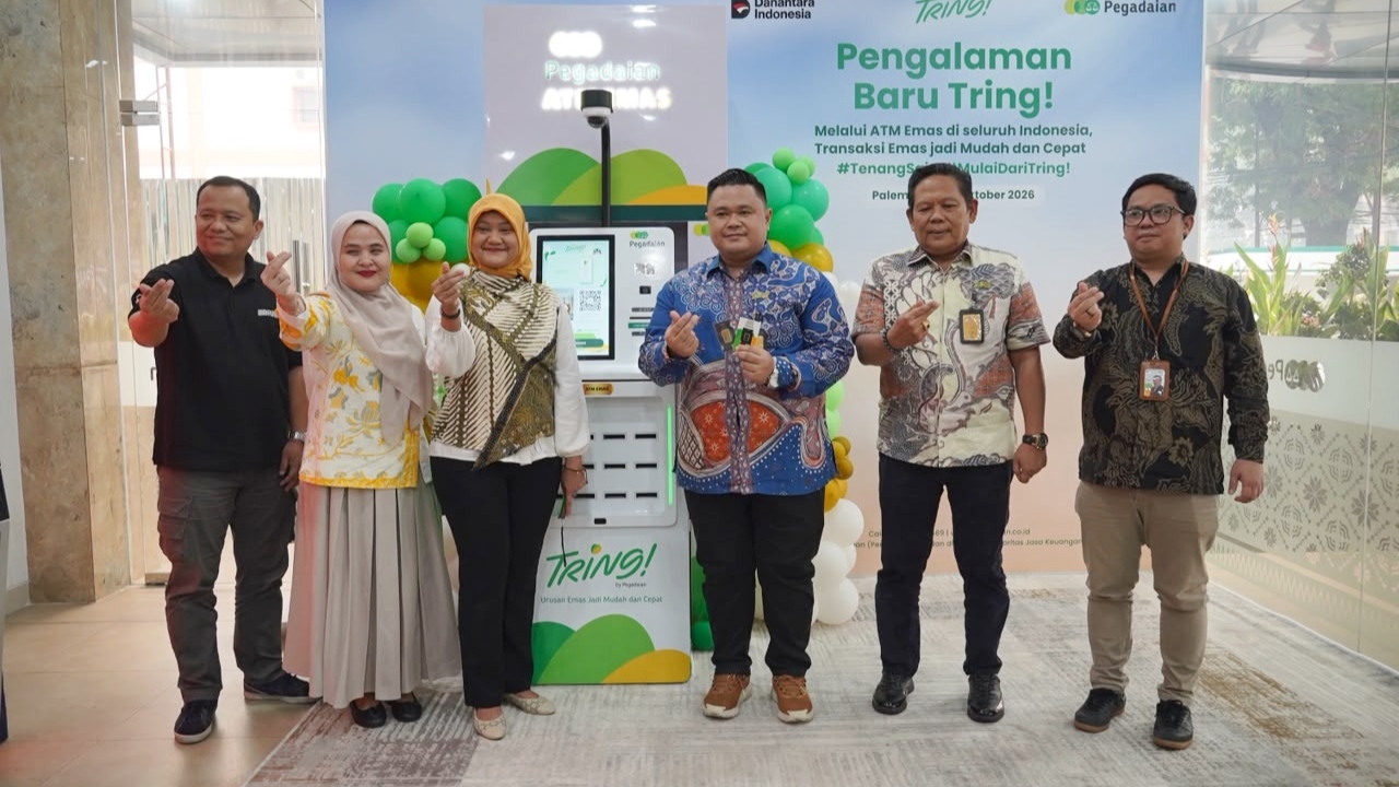 Peresmian ATM Emas Pegadaian