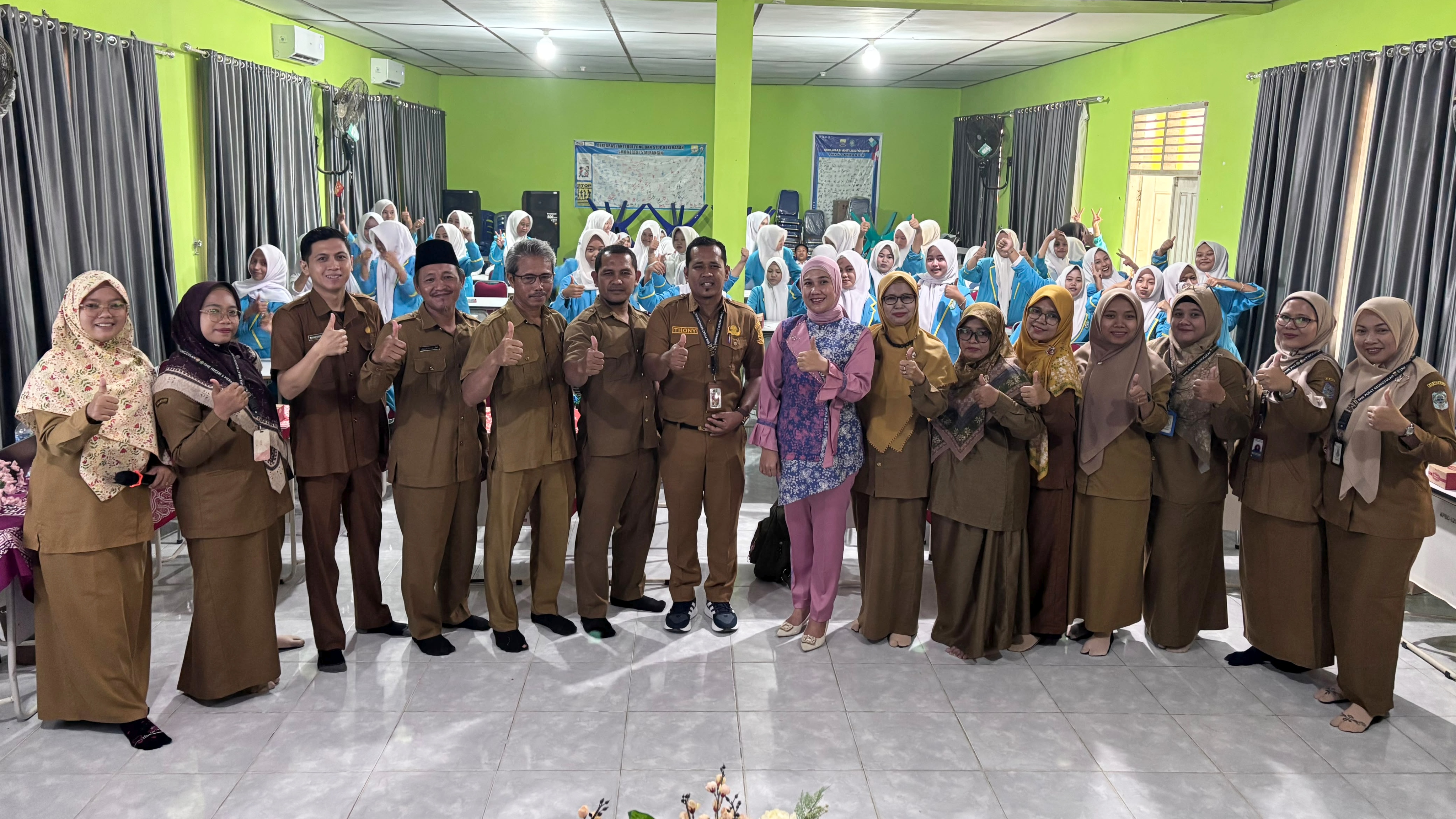 SMKN 5 Merangin gembleng siswa lewat pelatihan MC