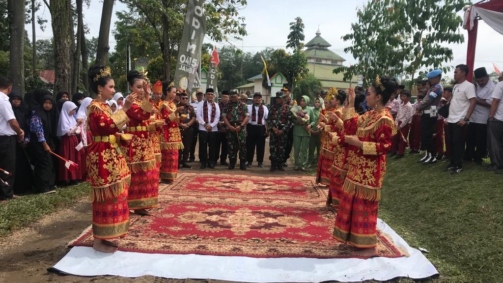Danrem 042 Garuda Putih, Brigjen TNI Supriono saat penutupan TMMD ke 115 Kodim 0415 Jambi