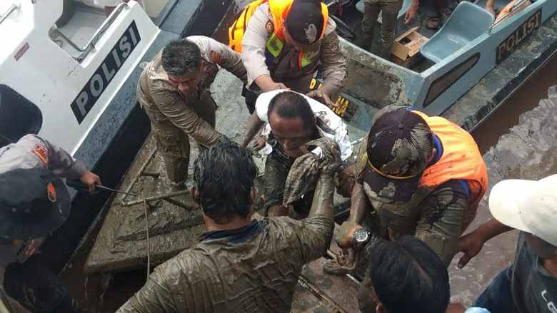 Abdul Hamid saat ditemukan petugas