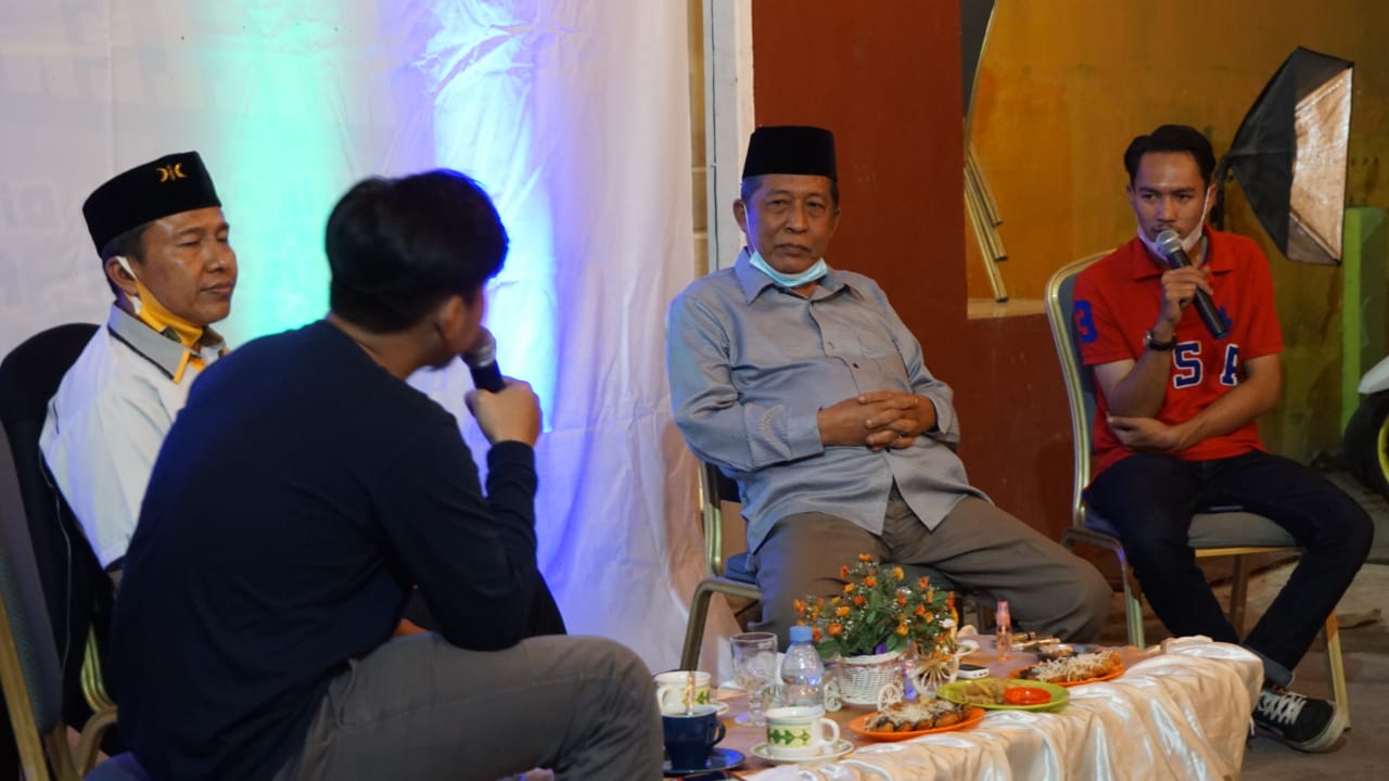 Abdullah Sani bersama milenial Tanjab Barat