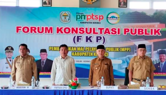 Bupati Adirozal buka Forum Konsultasi Pembentukan Mall Pelayanan Publik