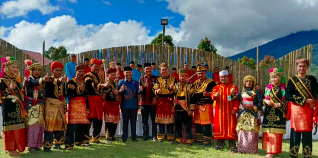 Bupati Adirozal hadiri Kenduri Sko dan Kenduri Swarnabhumi 13 Desa Gunung Tujuh