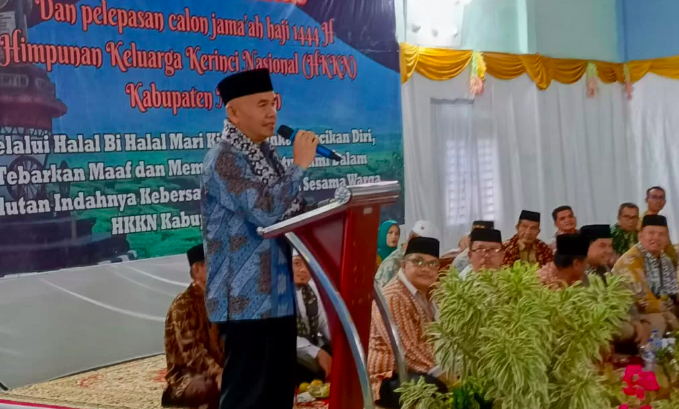  Adirozal minta ASN dan Kepala Desa di Kerinci netral