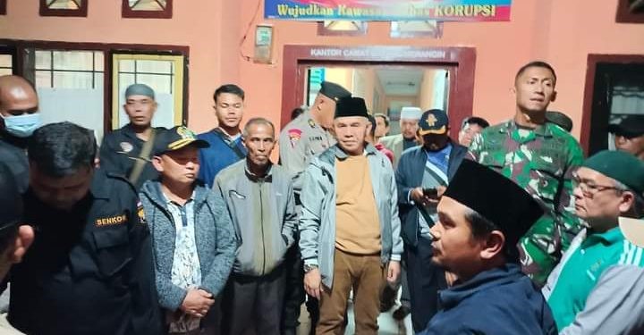 Bupati Kerinci minta masyarakat ikut bantu pencarian Kapolda Jambi dan rombongan