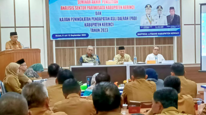 Adirozal tegaskan sektor pariwisata salah satu tulang punggung perekonomian Kerinci
