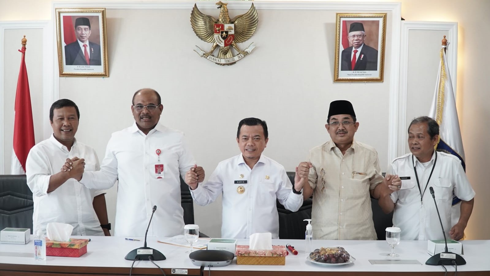 Al Haris pertemuan dengan Direktorat Jenderal Bina Administrasi Kewilayahan Kemendagri, Rabu (31/5)