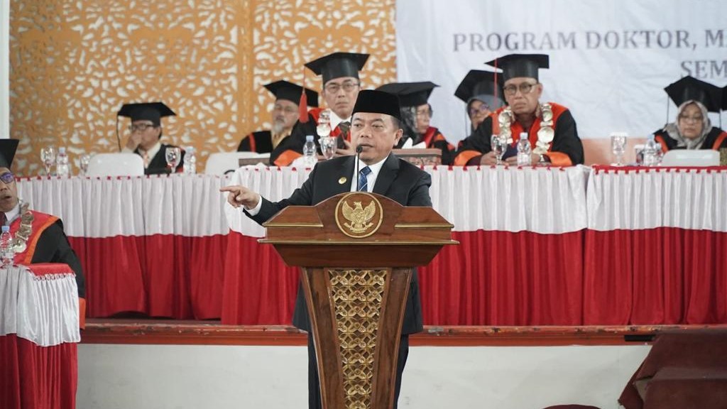 Gubernur Al Haris hadiri wisuda mahasiswa UNJA, Sabtu (20/5)