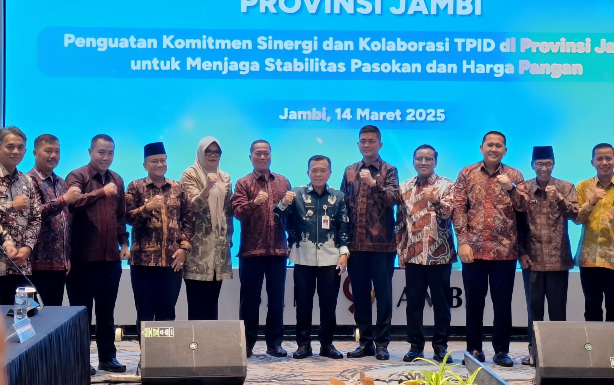 Al Haris pimpin high level meeting TPID Provinsi Jambi 2025