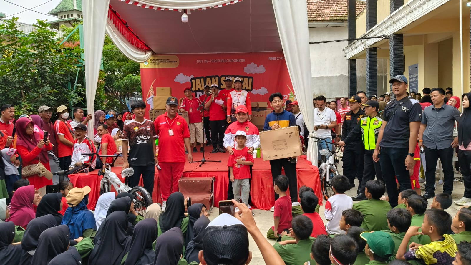 Al Haris hadir meriahkan Kemerdekaan RI bersama LDII Jambi, Minggu (25/8)