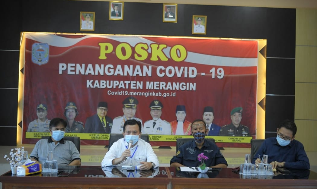 Al Haris saat jumpa pers beberapa waktu lalu 