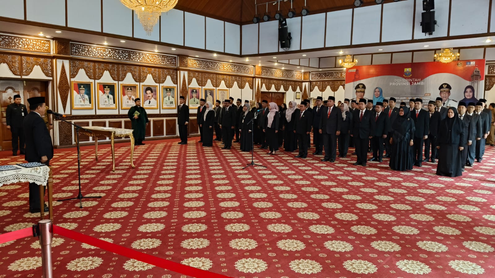 Al Haris lantik pulahan pejabat eselon III, eselon IV dan fungsional
