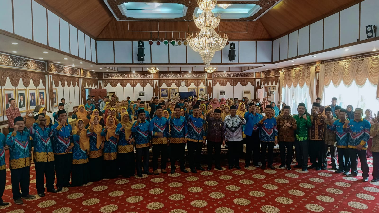 Gubernur Al Haris saat melantik PW PGMNI Provinsi Jambi