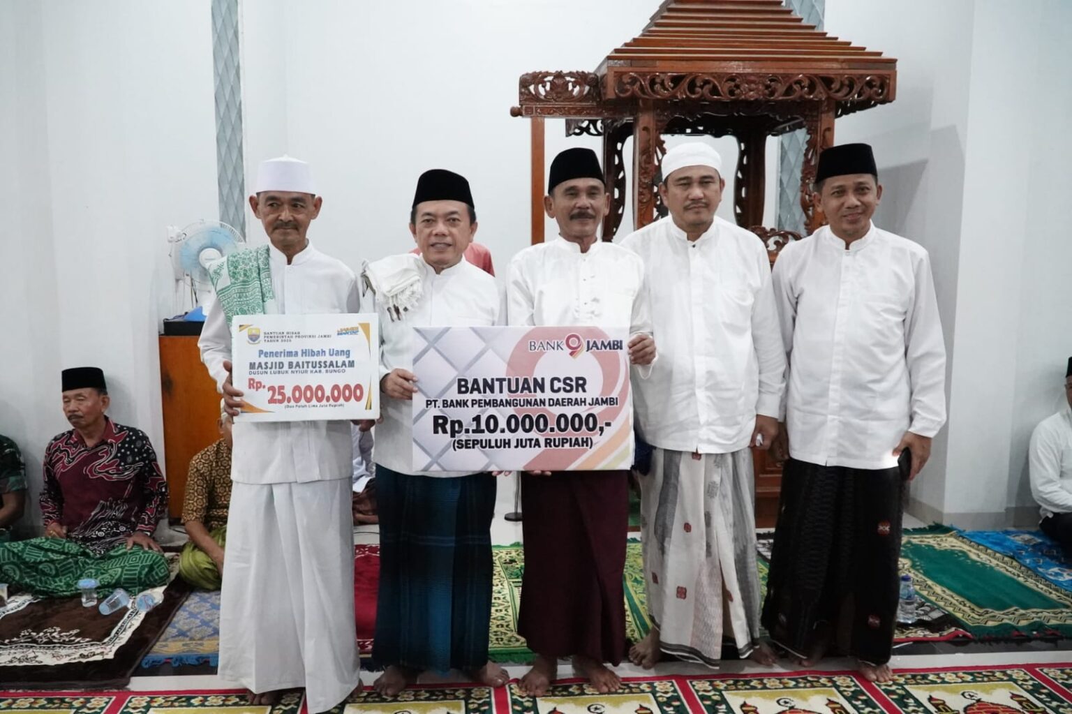 Al Haris bersama Mashuri safari Ramadan di Lubuk Niur