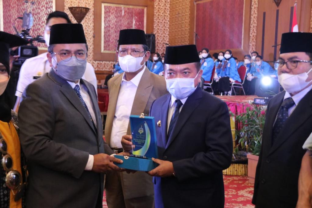 Al Haris saat hadiri Wisuda Sarjana Angkatan ke 1 Institut Agama Islam Muhammad Azim