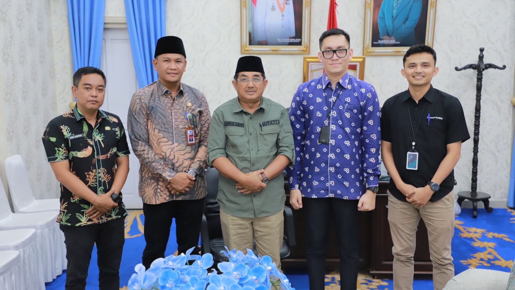 Anwar Sadat lakukan audiensi dengan pimpinan cabang BRI Kuala Tungkal