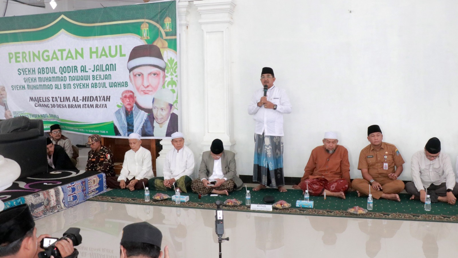 Anwar Sadat hadiri Haul Syekh Abdul Qadir Al-Jailani di Bram Itam