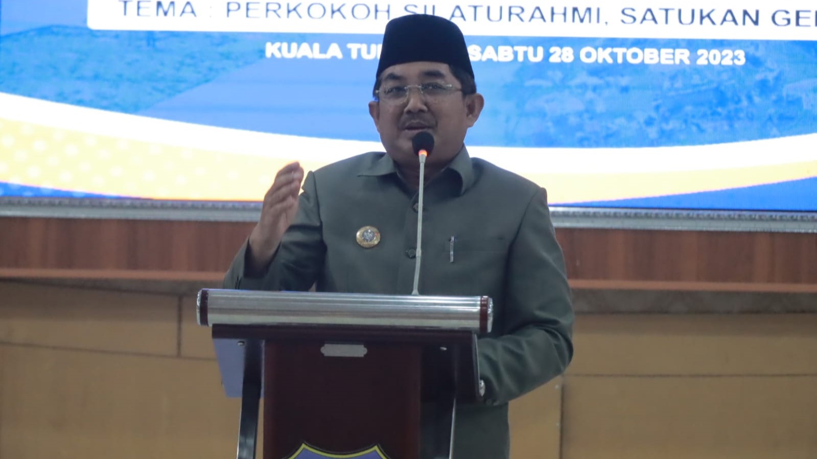 Anwar Sadat hadiri Muscab ke-1 Ikatan Alumni PMII Kabupaten Tanjab Barat, Sabtu (28/10)