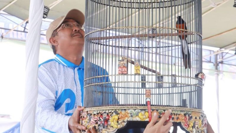 Bupati Anwar Sadat Buka Kicau Mania UAS Cup Berkah Madani 2026