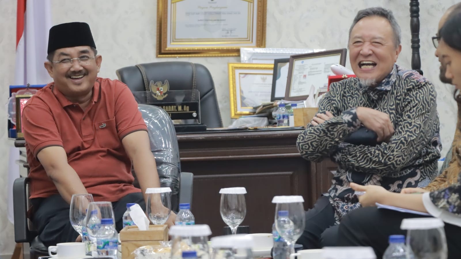 Anwar Sadat terima kunjungan calon investor Jepang bahas potensi perikanan udang mantis