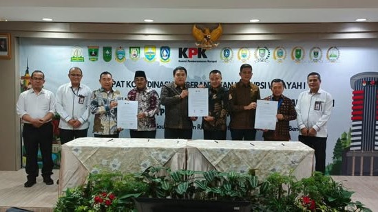 Anwar Sadat ikuti Rakor penguatan sinergi bersama KPK