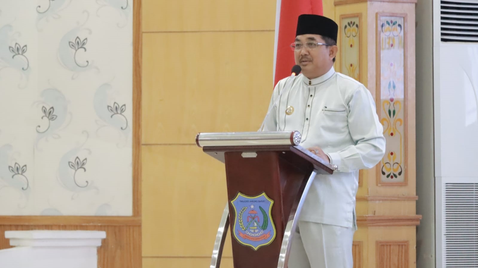 Anwara Sadat hadiri acara sosialisasi peraturan Bupati nomor 22 tahun 2023, Jumat (8/12)