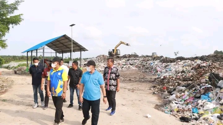 Bupati Anwar Sadat Tinjau TPA Lubuk Terentang