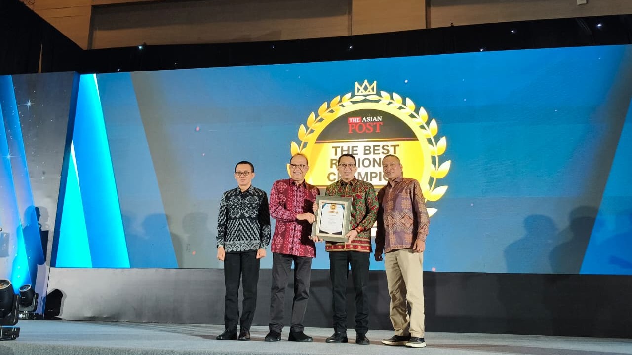 Bank Jambi raih penghargaan The Asian Post Best Regional Champion 2026
