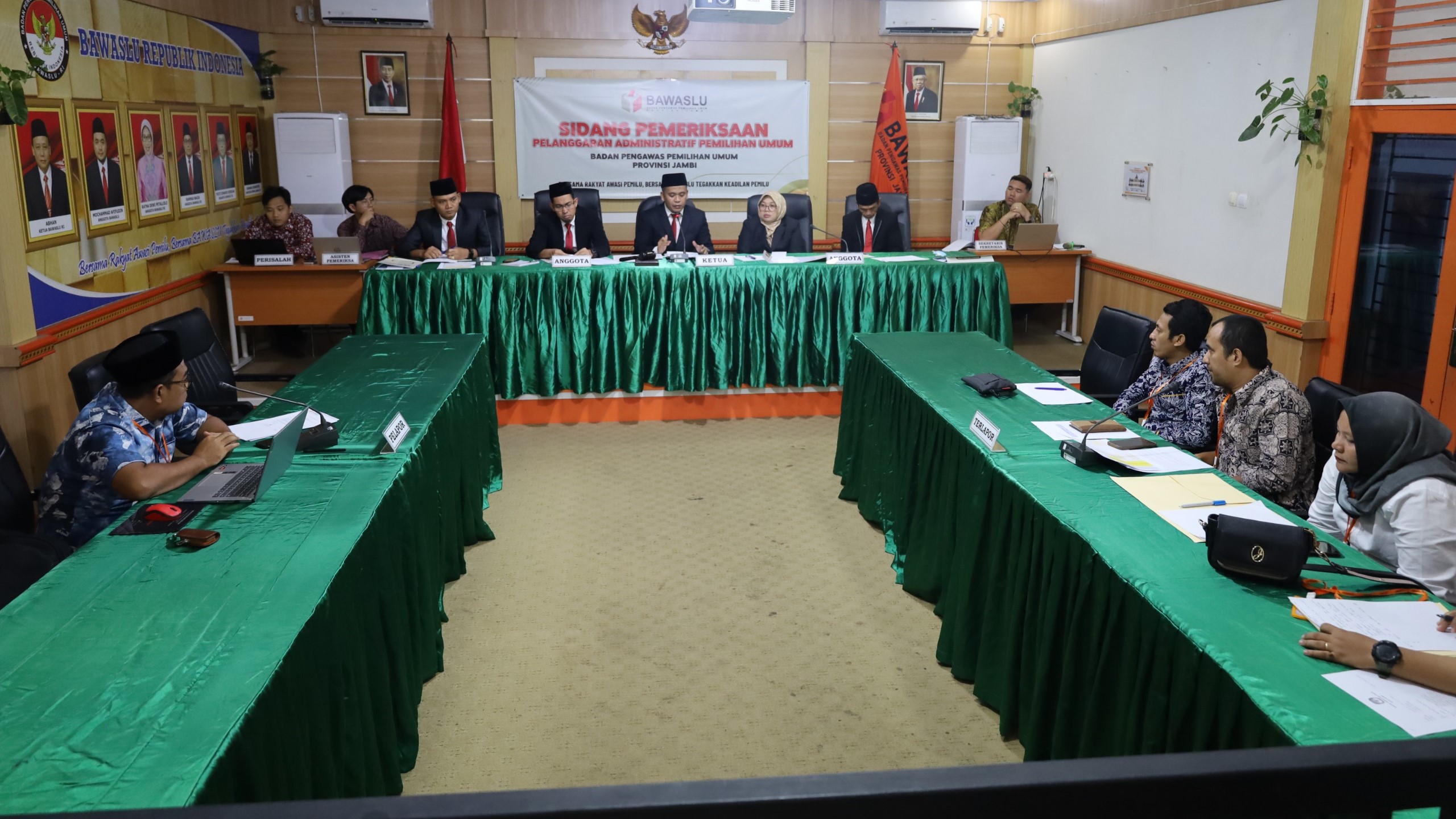 Bawaslu Jambi gelar sidang pemeriksaan dugaan pelanggaran administratif Pemilu 2024, Selasa (26/3)