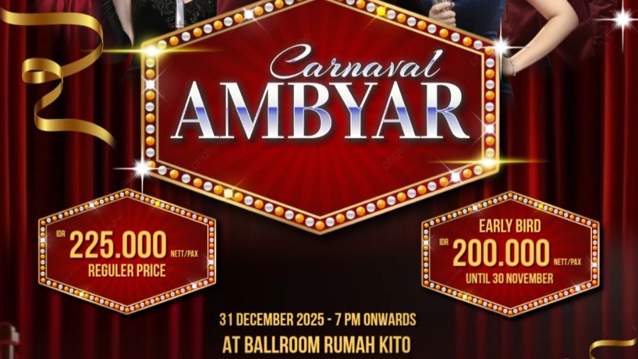 Rumah Kito Resort dan Hotel Jambi hadirkan Carnaval Ambyar di malam pergantian tahun 2026