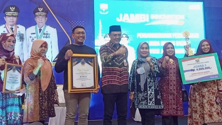 Disdik raih juara pertama JIW OPD di lingkup Pemprov Jambi kategori sangat inovatif