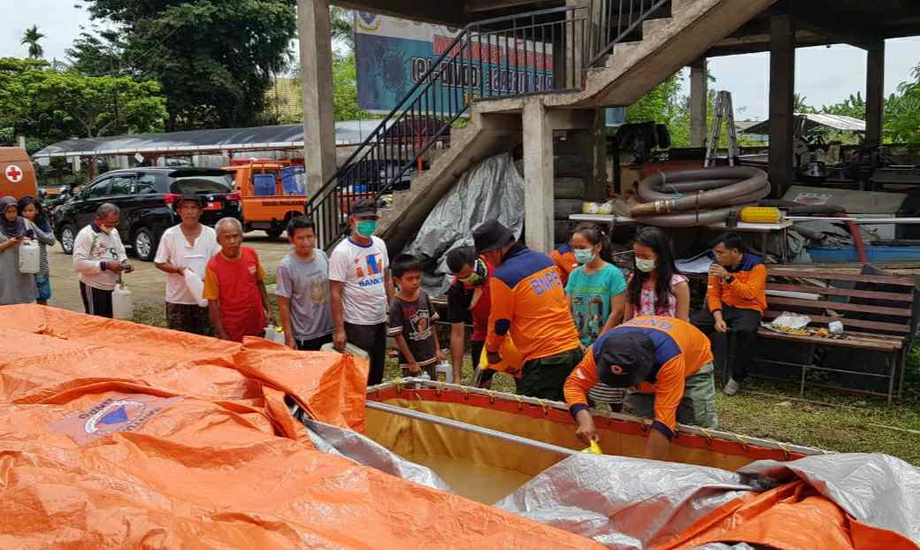 Disinfektan yang disiapakan Tim Gugus Tugas Penanganan Covid-19 Jambi
