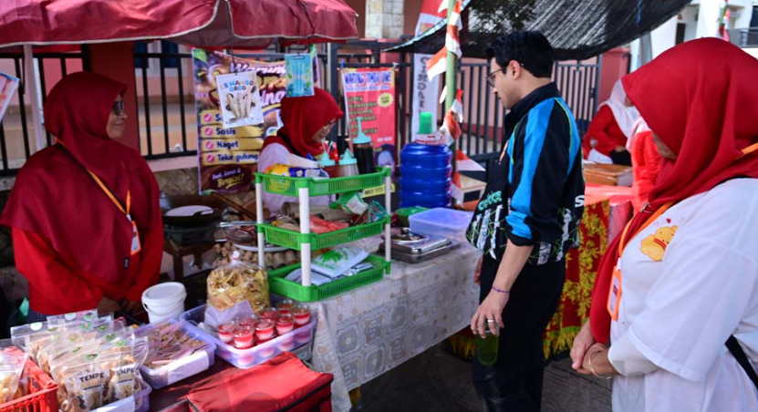 Wali Kota Maulana dan Wawako Diza Buka Lomba Mancing dan Bazar UMKM