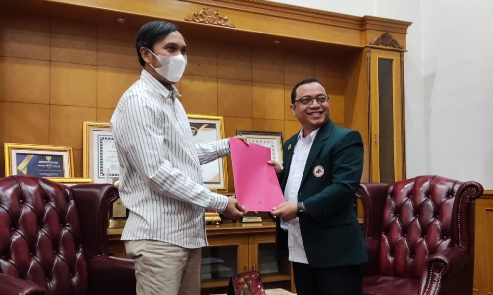 Edi Purwanto terima audiensi IDI Jambi, Selasa (11/4)