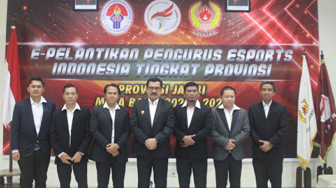 Pengurus Pengprov E-Sport Jambi