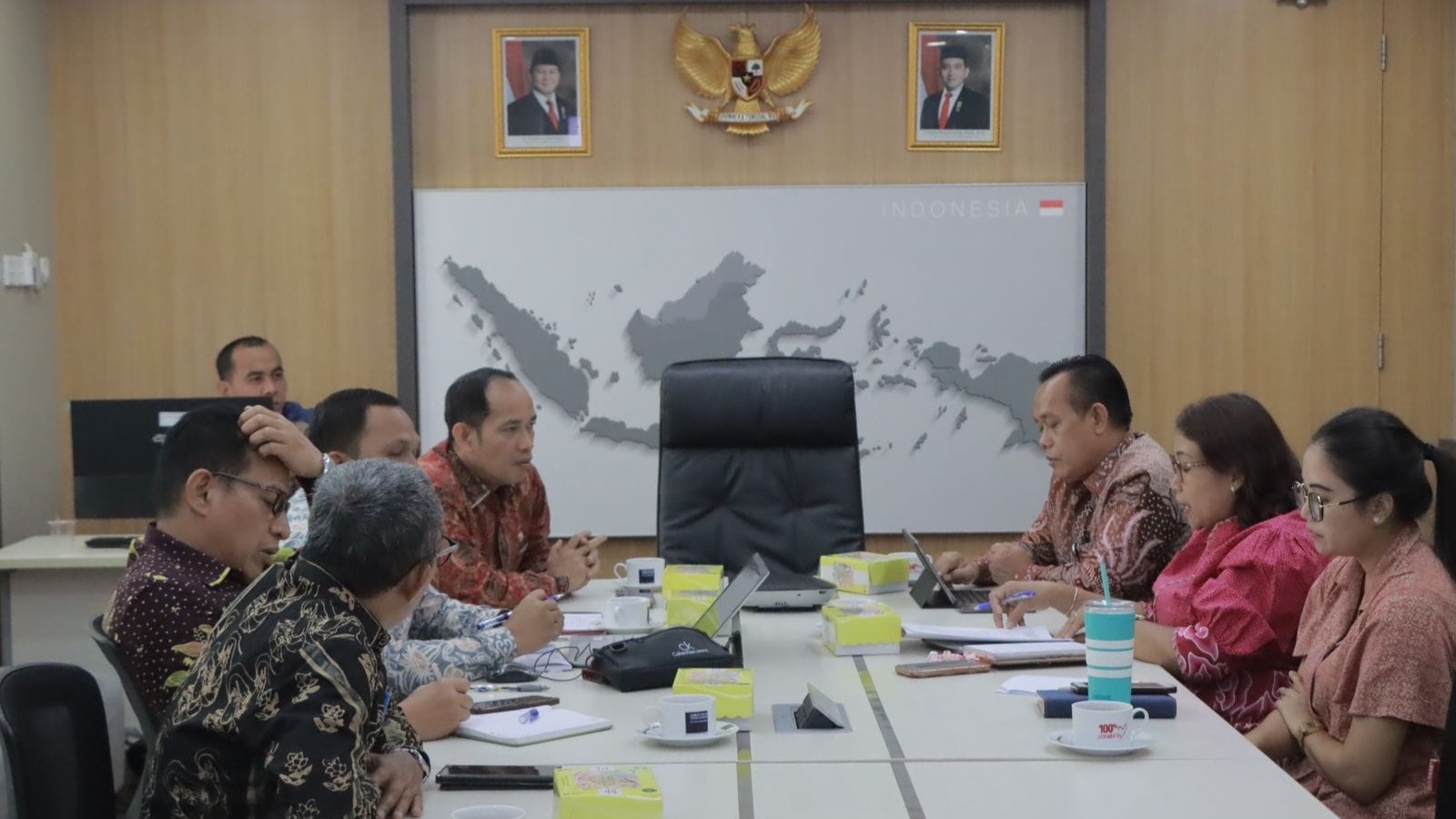  Pjs Bupati Tanjab Barat audiensi ke Kementerian Perdagangan
