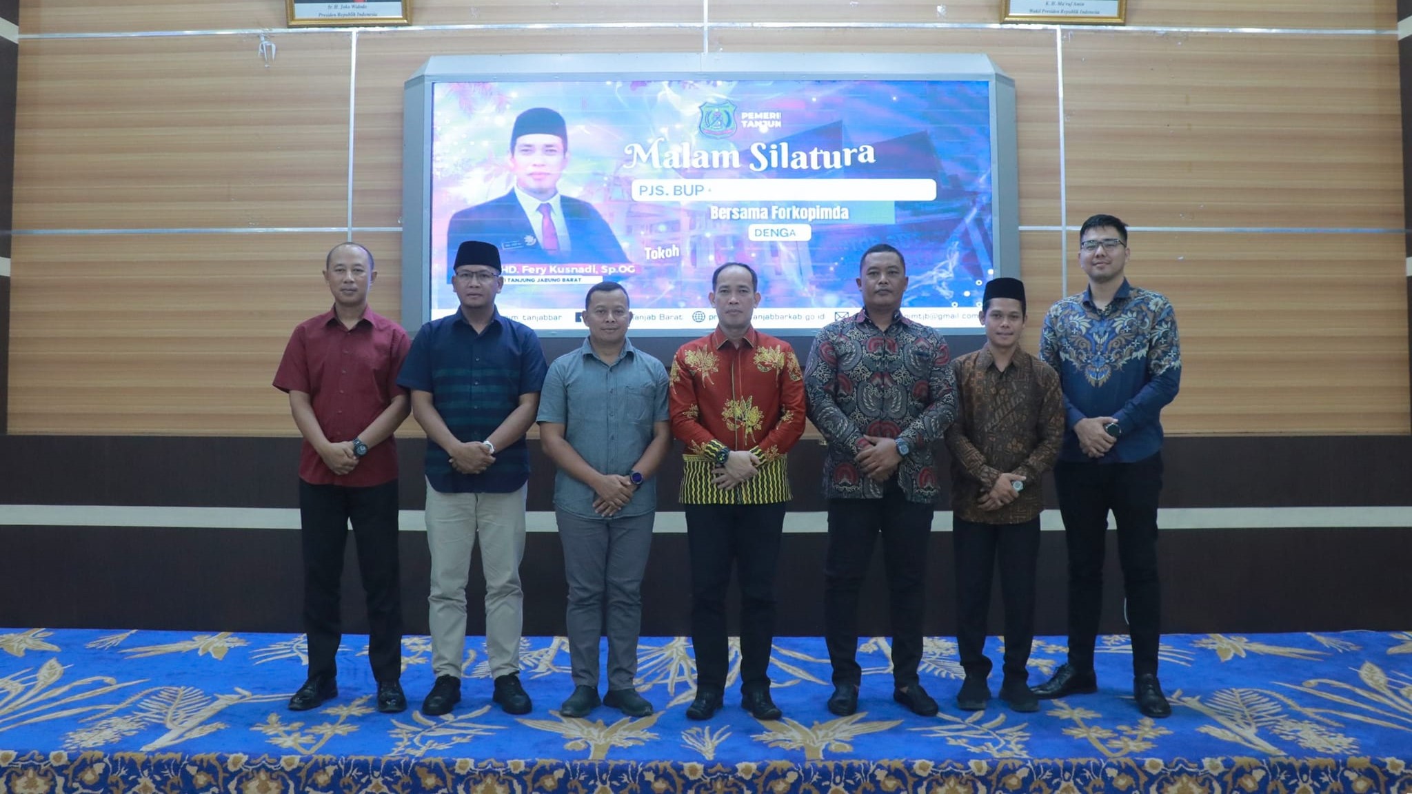 Silatturahmi Pjs Bupati Tanjab Barat bersama tokoh agama, tokoh masyarakat dan insan pers