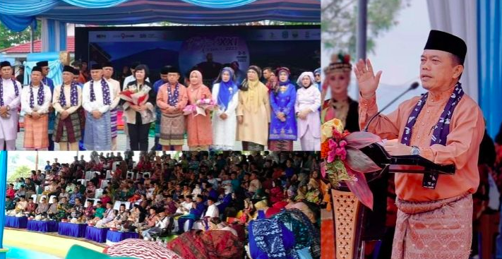 Dibuka Al Haris, Festival Kerinci Ke XXI tahun 2023 berlangsung meriah