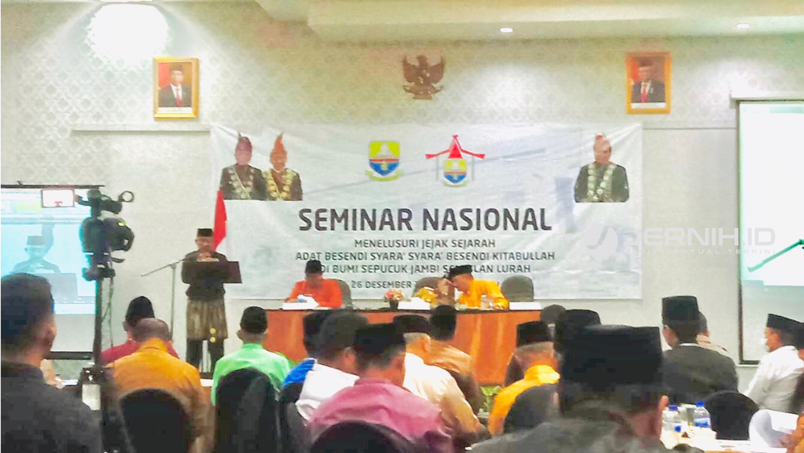 Gubernur Al Haris hadiri seminar LAM Provinsi Jambi di Shang Ratu Hotel, Kota Jambi, Senin (26/12)