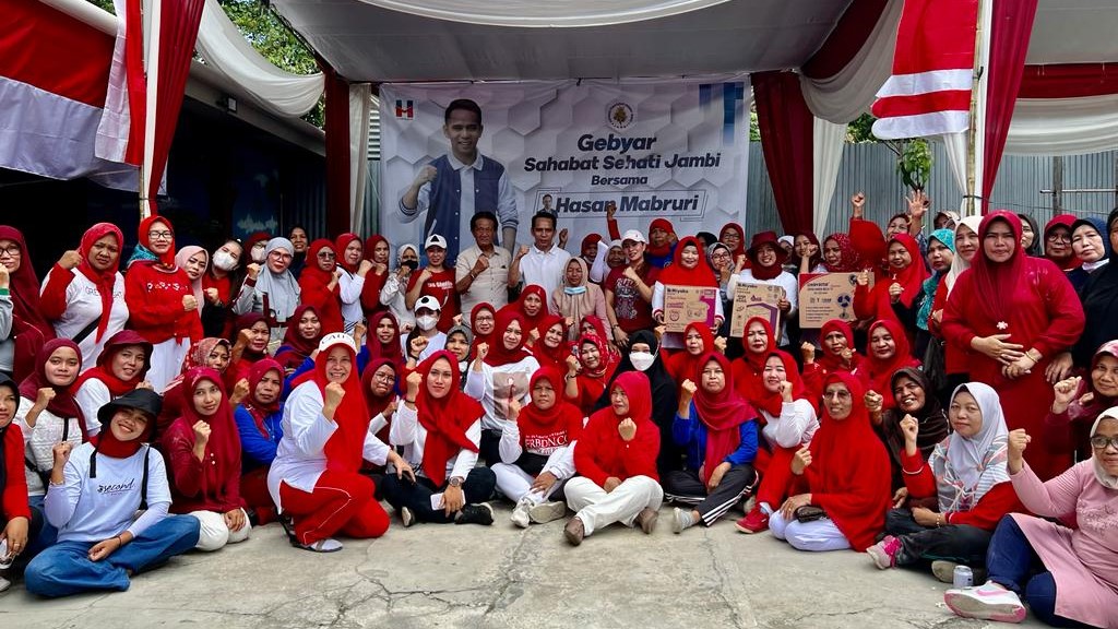 Hasan Mabruri saat hadiri Gebyar Sahabat Jambi