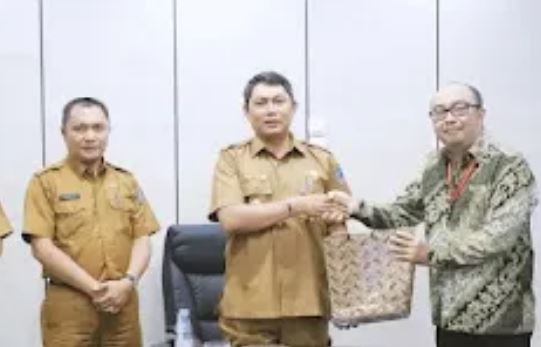 Wabup Hairan audiensi bersama Tanoto Faundation, Senin (6/2)
