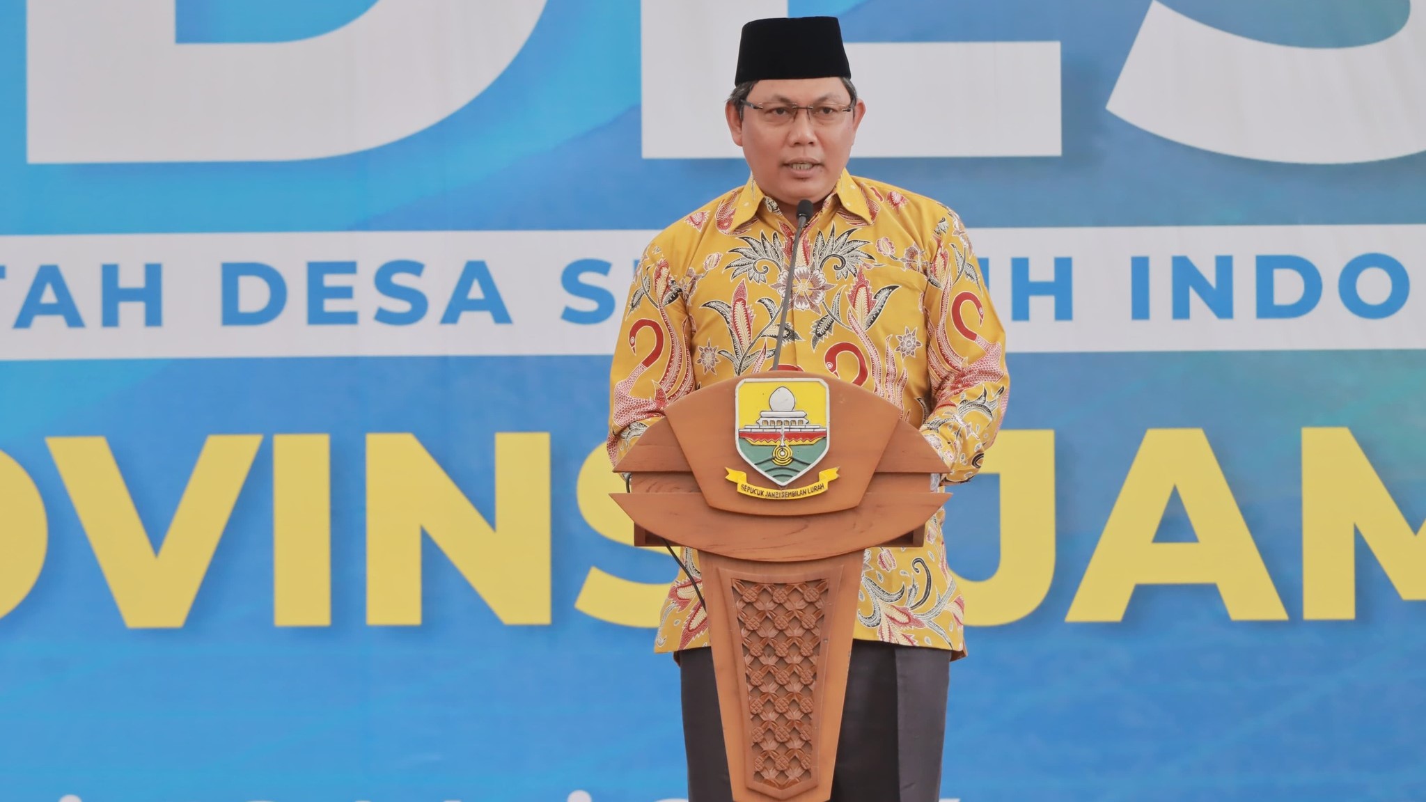 Hairan hadiri halal bihalal APDESI Provinsi Jambi, Sabtu (18/5)