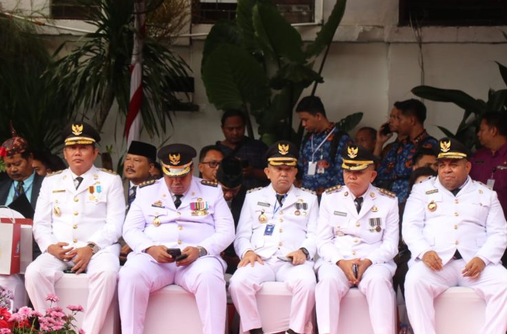 Hairan hadiri secara langsung upacara peringatan Hari Otda XXVIII Tahun 2024, Kamis (25/4)