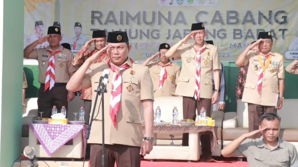 Wabup Hairan buka secara resmi Raimuna cabang tahun 2023, Kamis (11/5)