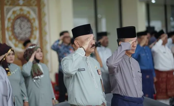 PUPR Provinsi Jambi gelar upacara peringatan Hari Bhakti PU ke-78, Minggu (3/12)